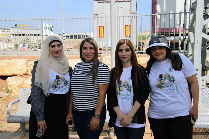 طلّاب طبقة الثوامن من اعدادية دار التربية والعلوم بجولة استكشافية لمعالم جلجولية 